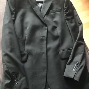 Women’s tailored black skirt suit-size 12